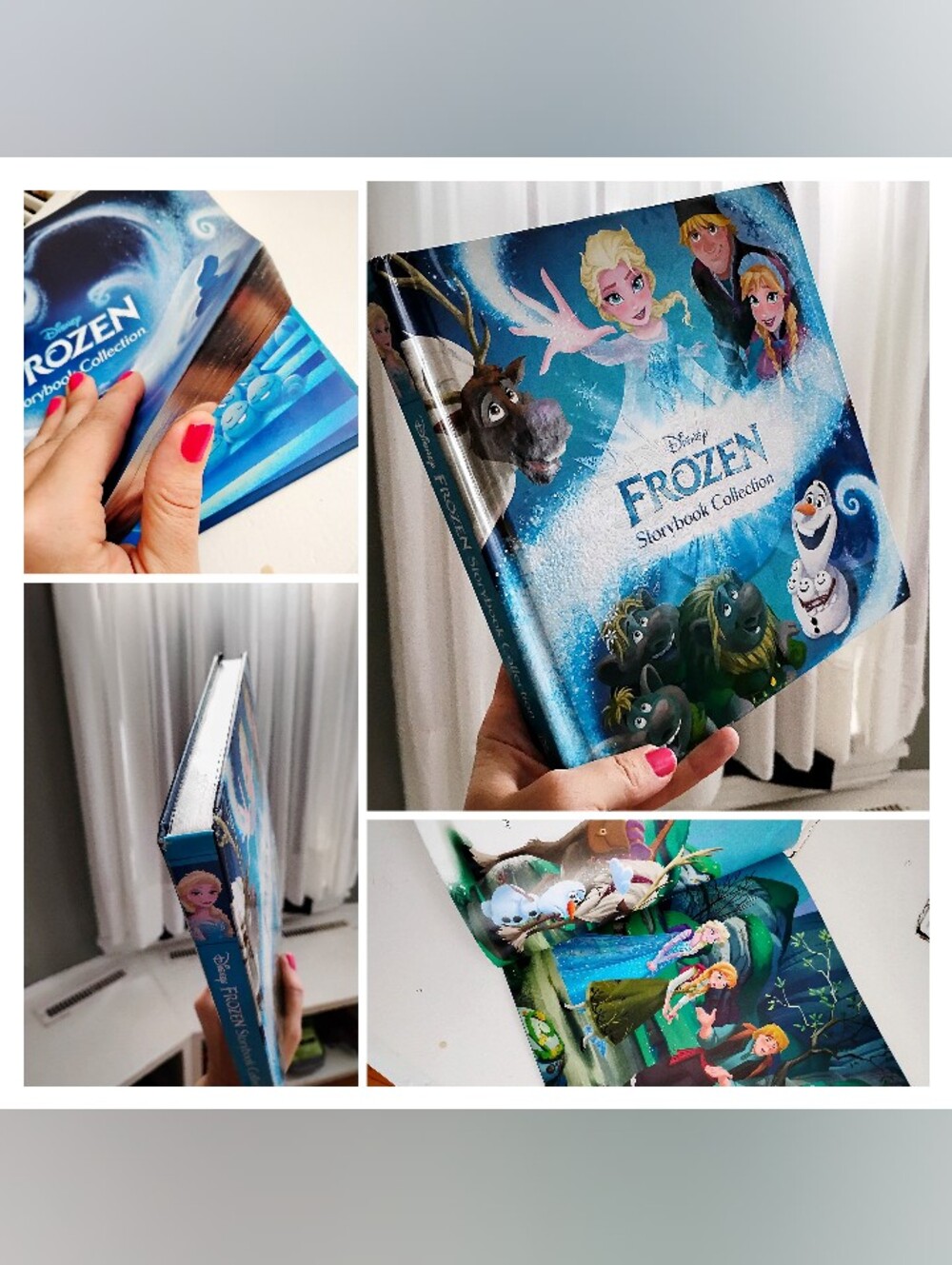 NWT Collector's Edition Frozen Frosted Glitter Story Collection Book